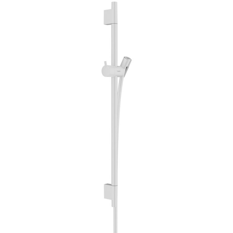 foto del prodotto hansgrohe unica s puro asta doccia 65 cm con flessibile doccia, bianco opaco 28632700 