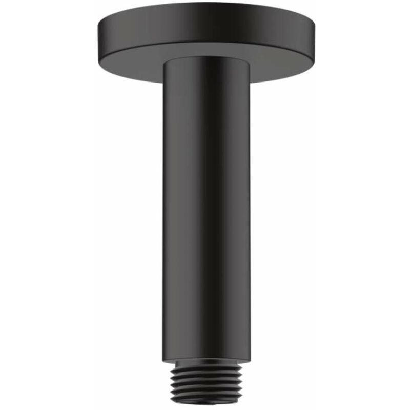 foto del prodotto hansgrohe - vernis blend - braccio doccia a soffitto 10 cm, nero opaco 27804670