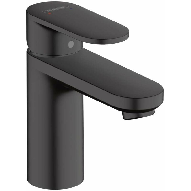 foto del prodotto hansgrohe vernis blend miscelatore da lavabo, con sistema di scarico, ecosmart, nero opaco 71551670