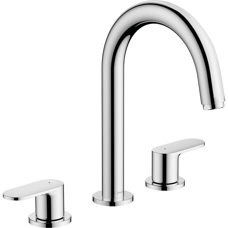 foto del prodotto hansgrohe vernis blend rubinetteria 3 fori con saltarello, cromo, 71553000