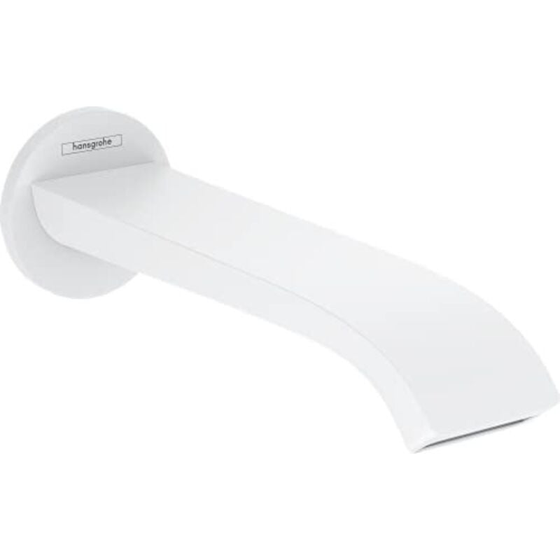 foto del prodotto hansgrohe vivenis - bocca di erogazione per vasca da bagno, bianco opaco 75410700