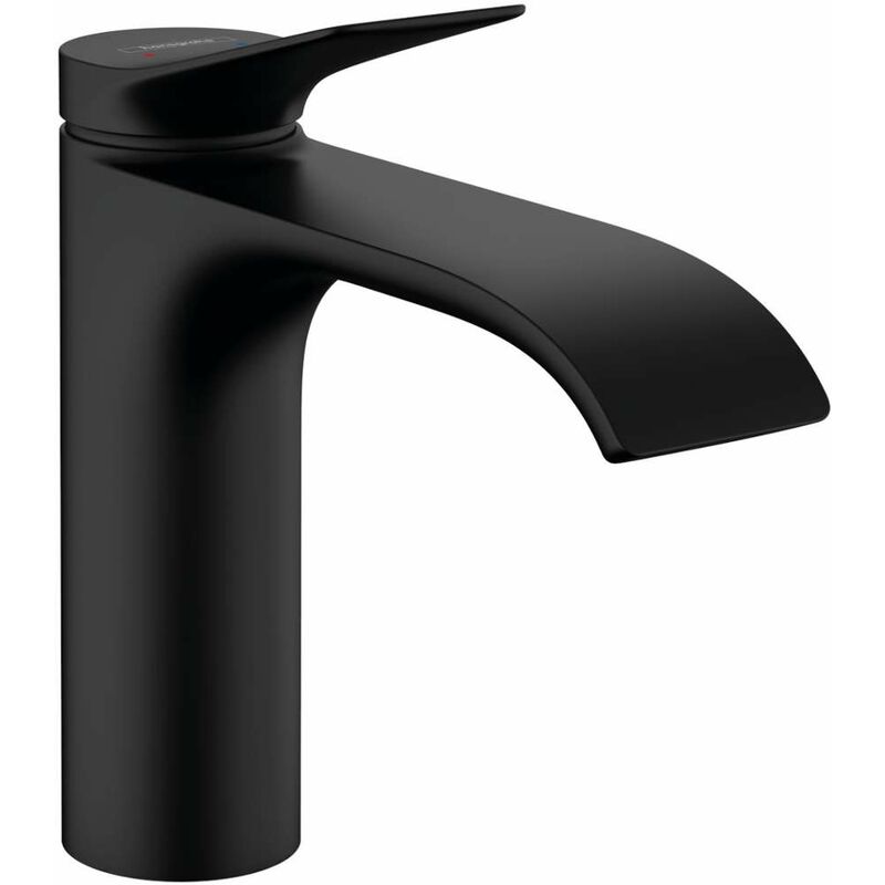 foto del prodotto hansgrohe vivenis miscelatore da lavabo 110, ecosmart, nero opaco 75022670