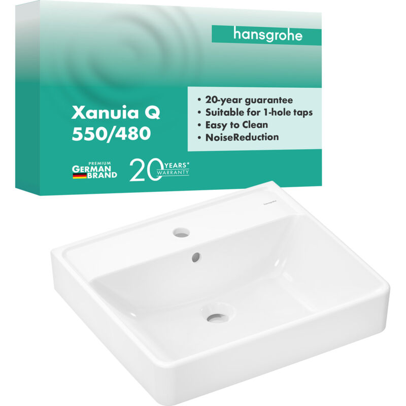 foto del prodotto hansgrohe xanuia q lavabo, 1 trou de robinetterie, avec