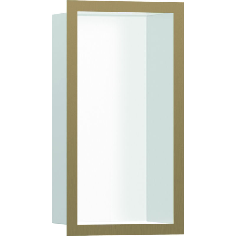 foto del prodotto hansgrohe xtrastoris individual niche murale blanc mat avec cadre