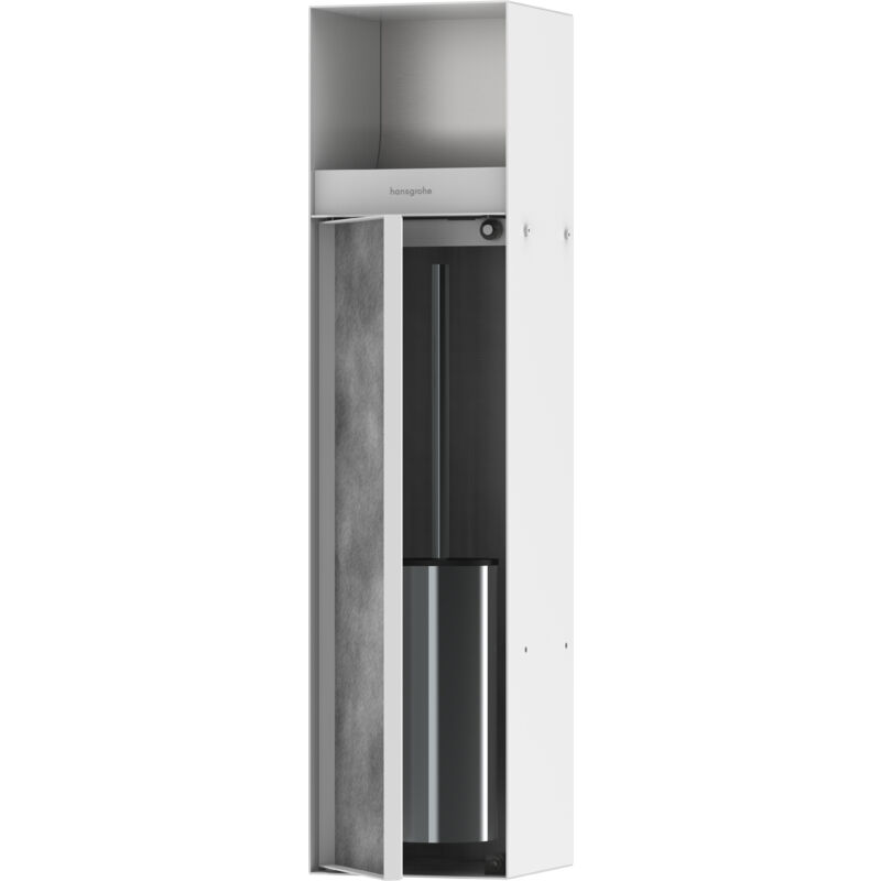 foto del prodotto hansgrohe xtrastoris rock porte brosse wc avec porte papier,