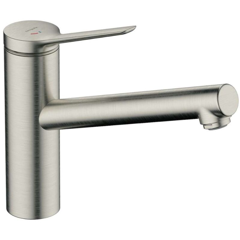 foto del prodotto hansgrohe zesis m33 miscelatore per lavello, coolstart, finitura acciaio inox 74813800
