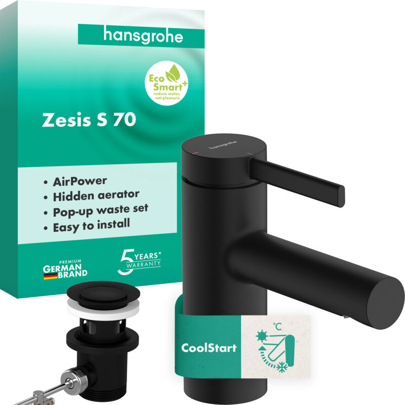 foto del prodotto hansgrohe zesis s mitigeur monocommand pour lavabo 70 coolstart