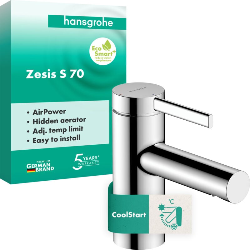 foto del prodotto hansgrohe zesis s mitigeur monocommand pour lavabo 70 coolstart