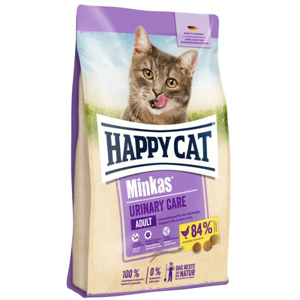foto del prodotto happy cat adult minkas urinary care pollo 10 kg 1 ordine scegli lo sconto bzr5 bzr20 200 punti fedelt 