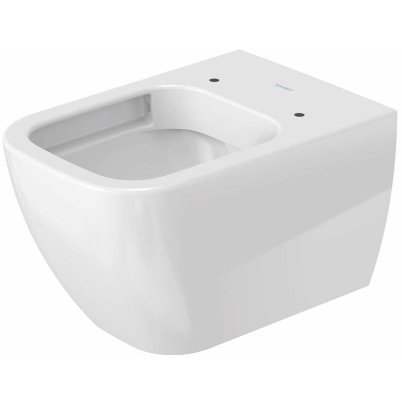 foto del prodotto happy d.2 wc sospeso, rimless, durafix, bianco alpino 2222090000 duravit