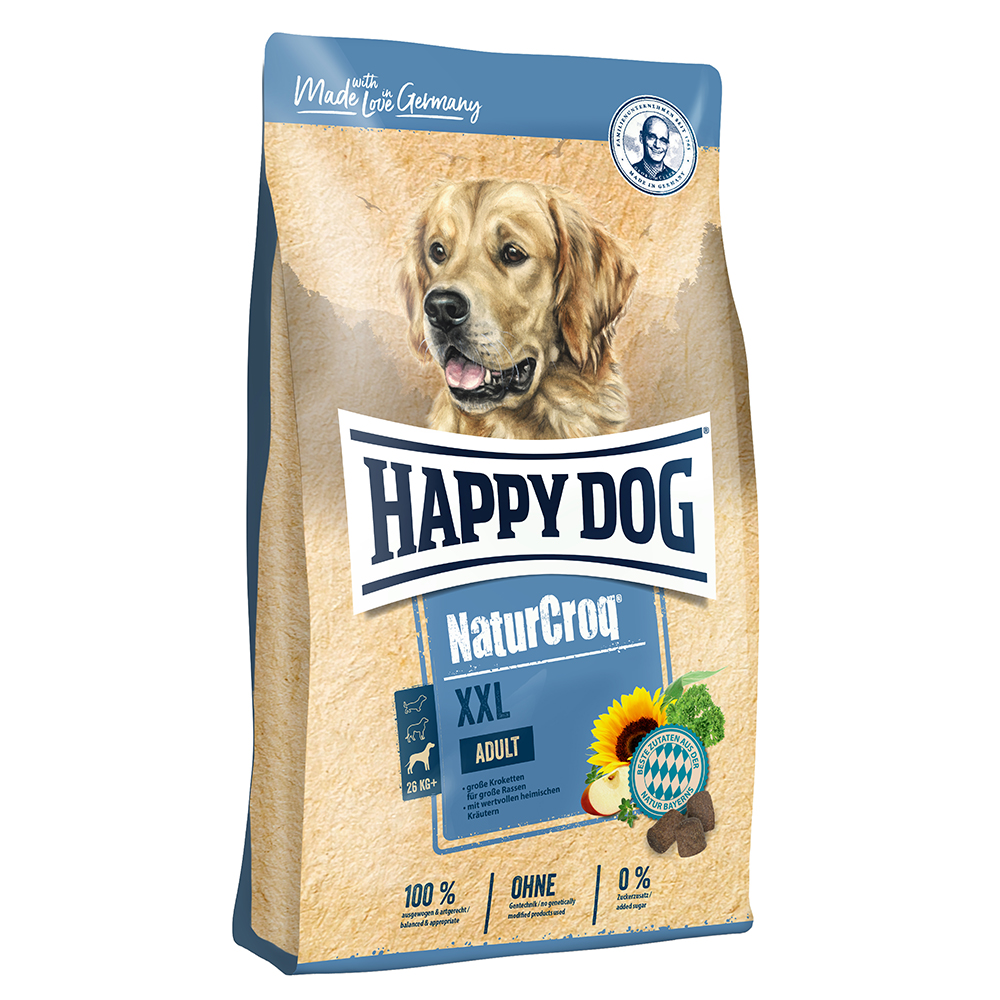 foto del prodotto happy dog naturcroq xxl crocchette per cane 15 kg