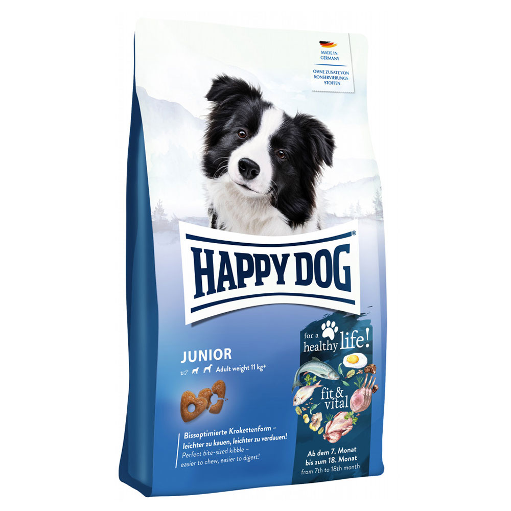foto del prodotto happy dog supreme fit vital junior crocchette per cani 10 kg