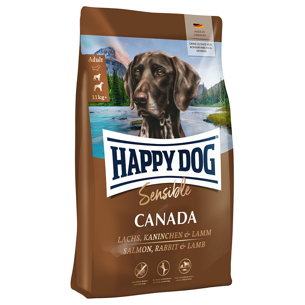 foto del prodotto happy dog supreme sensible canada crocchette per cane 11 kg