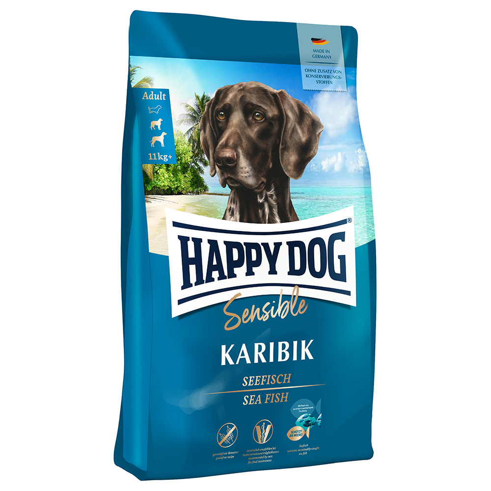 foto del prodotto happy dog supreme sensible caraibi crocchette per cane 11 kg