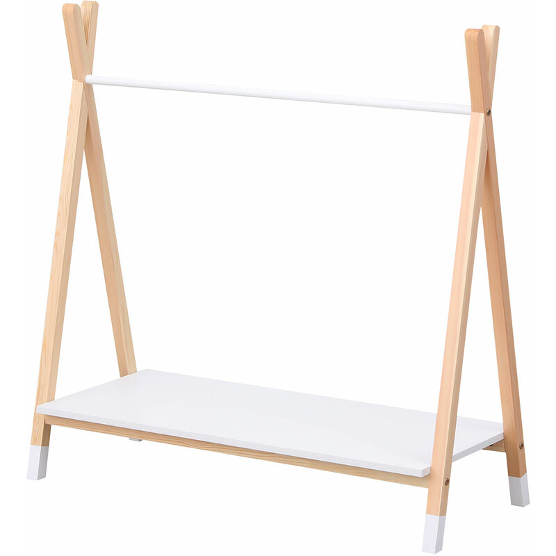 foto del prodotto happy garden armadio in legno e bianco lou