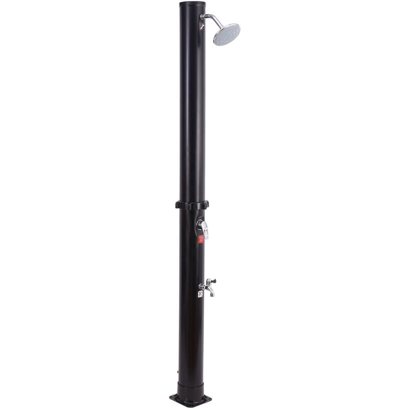 foto del prodotto happy garden doccia solare moorea nero 18l