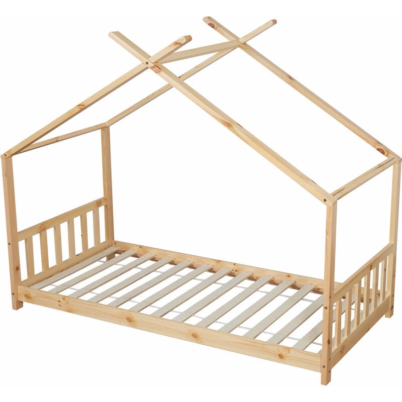 foto del prodotto happy garden letto in legno per bambini gaspard 190x90cm