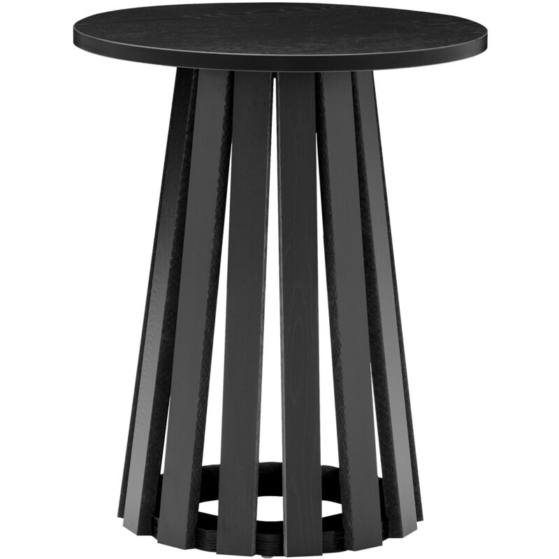foto del prodotto happy garden liv tavolino rotondo in stile scandinavo nero