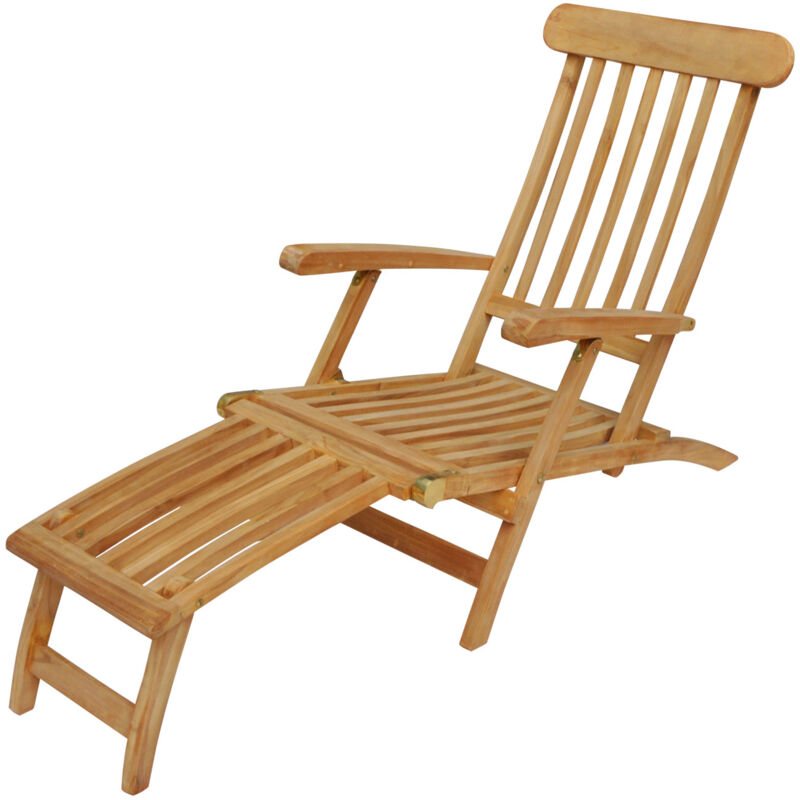 foto del prodotto happy garden sedia a sdraio lombok in teak
