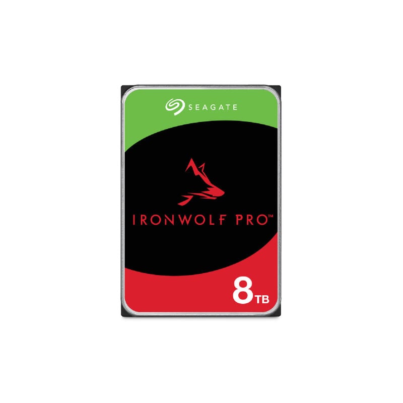 foto del prodotto hard disk per ironwolf pro nas 8 tb 3.5 interfaccia ata iii 6 gb s buffer 256 mb 7200 rpm seagate