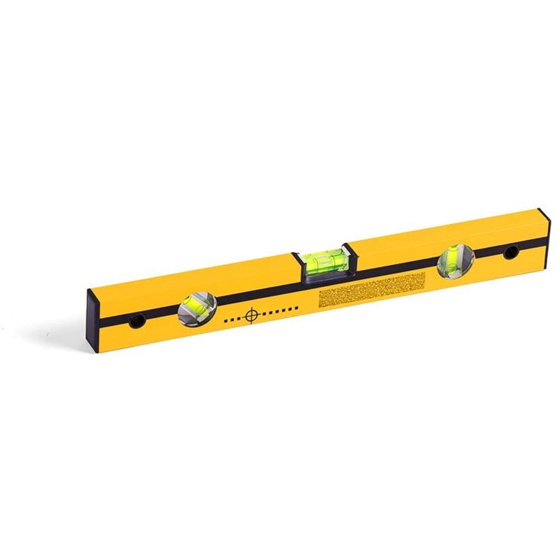 foto del prodotto hardy working tools livelle a bolla, orizzontale , verticale , angolo bolla misurazione, lunghezza 40cm, serie 42, giallo, a0730 420400