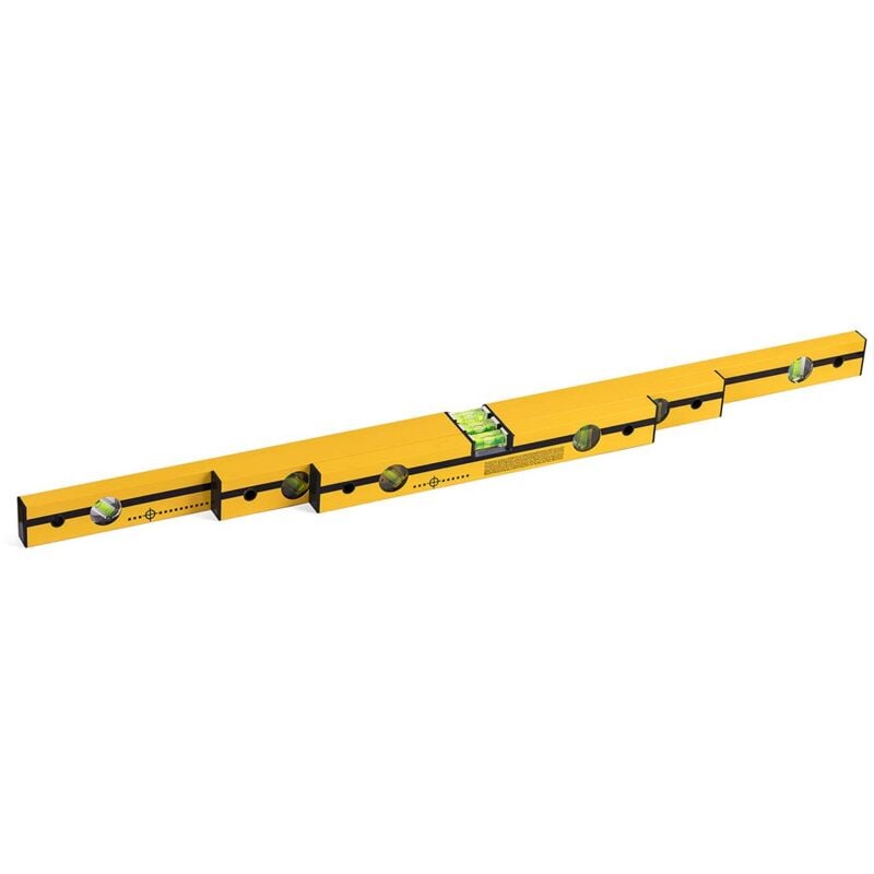 foto del prodotto hardy working tools livelle a bolla set, orizzontale , verticale , angolo bolla misurazione, 3 pezzi allineare, lunghezza 40cm, lunghezza 60cm,
