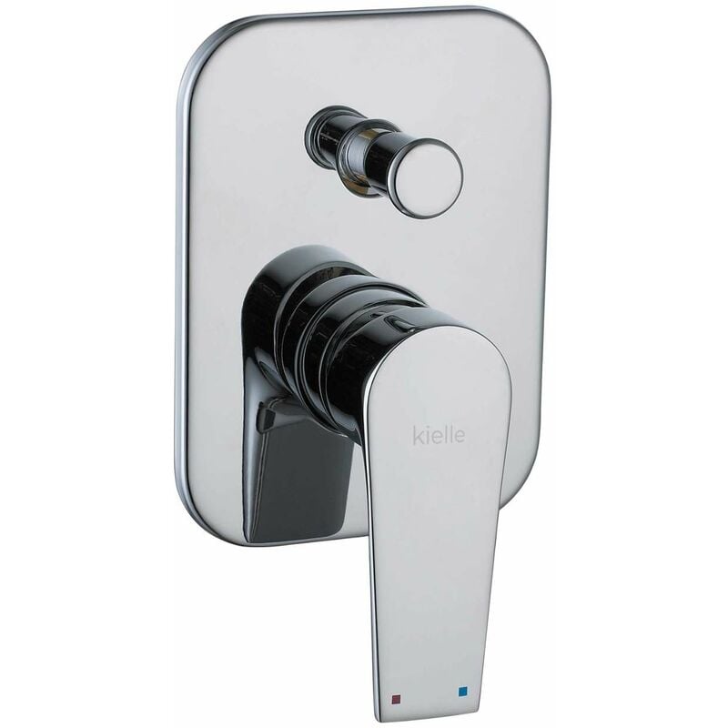 foto del prodotto harmonia miscelatore ad incasso per 2 utenze, con corpo incasso, cromo 10323200 kielle