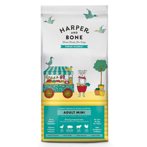 foto del prodotto harper and bone adult mini fresh market 2 kg 1 ordine scegli lo sconto bzr5 bzr20 200 punti fedelt 