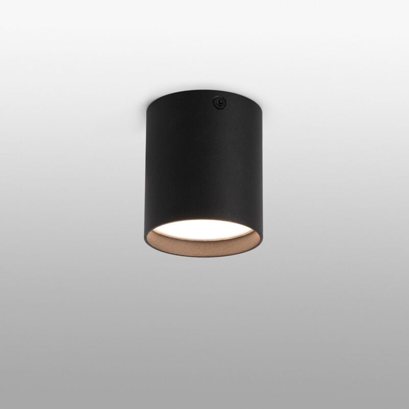 foto del prodotto haru plafoniera nero led 6w 3000k marca faro