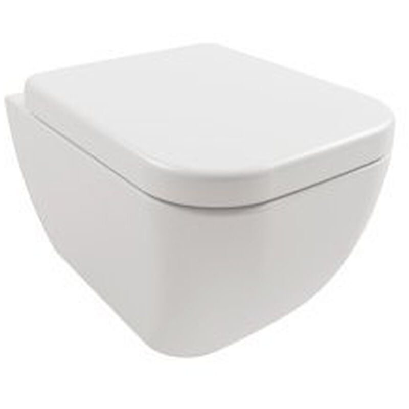 foto del prodotto hatria bianca wc sospeso pure rimless bianco codice prod y3ak01