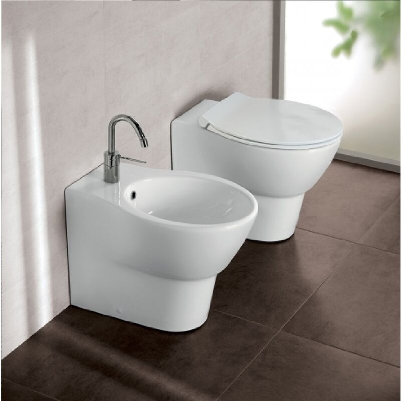 foto del prodotto hatria bidet filomuro bianco della serie nido