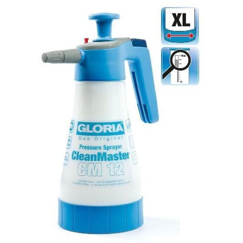 foto del prodotto haus und garten 000615.0000 cleanmaster cm 12 irroratore a pressione 1.25 l gloria