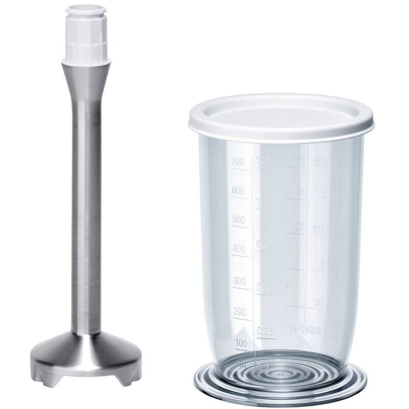 foto del prodotto haushalt mfz4060 ciotola per mescolare trasparente, acciaio inox bosch