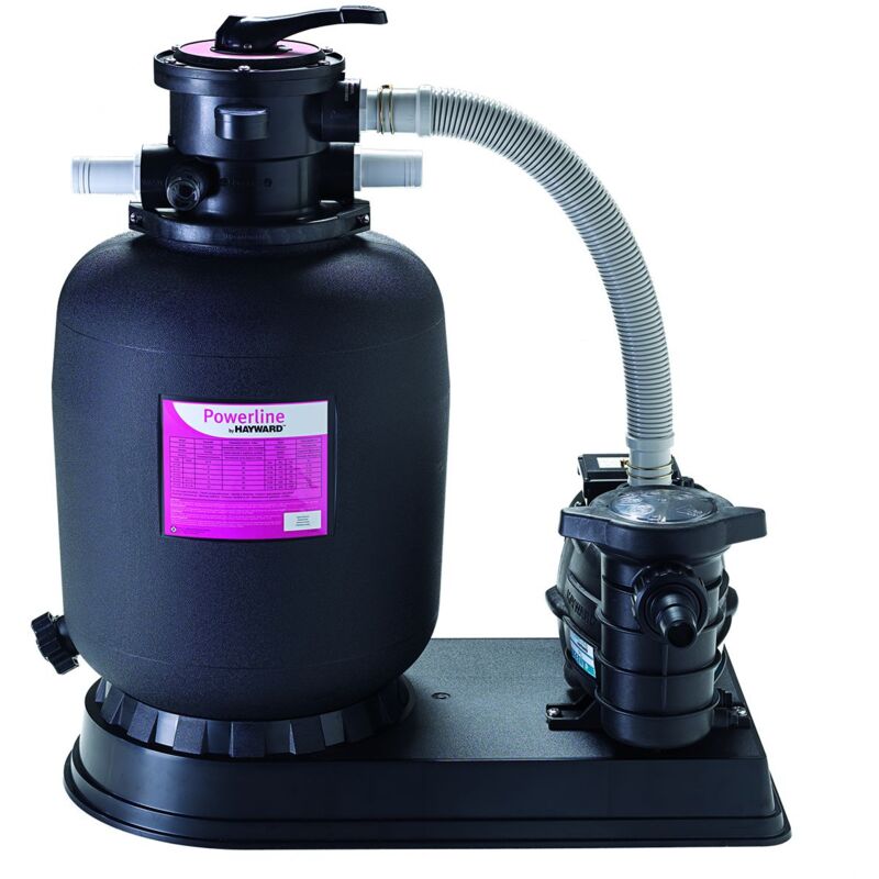 foto del prodotto hayward pompa filtro a sabbia piscina powerline 6m3 h pompa filtro con sabbia quarzifera
