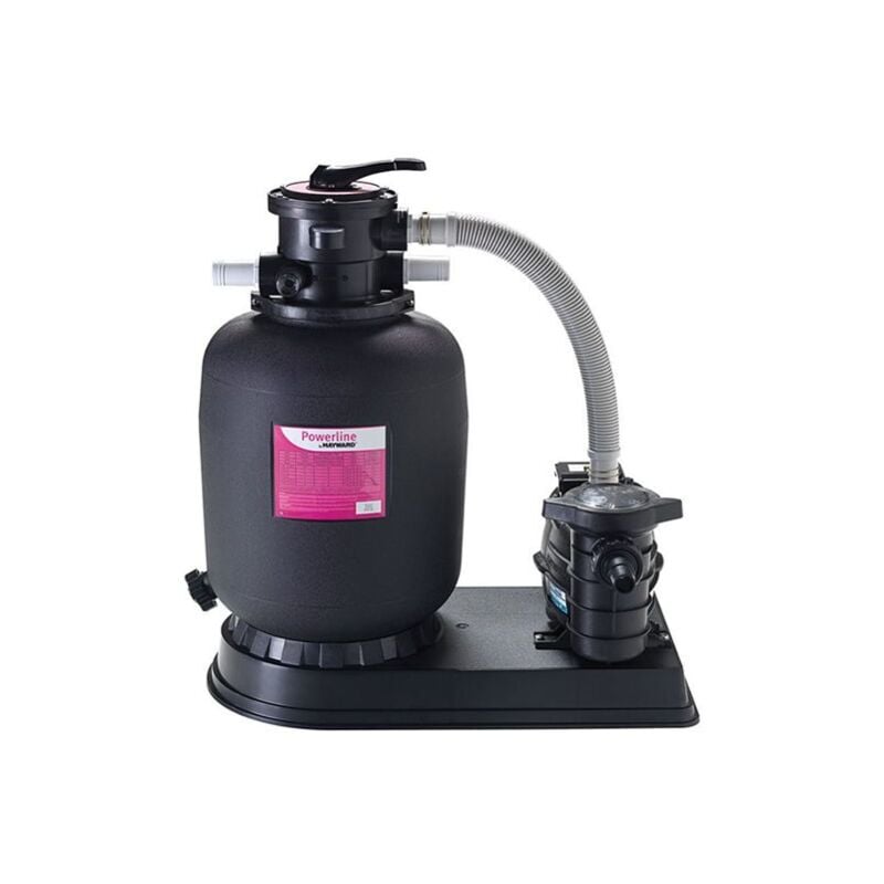 foto del prodotto hayward pompa filtro a sabbia powerline da 8 metri cubi pompa filtro con sabbia in vetro