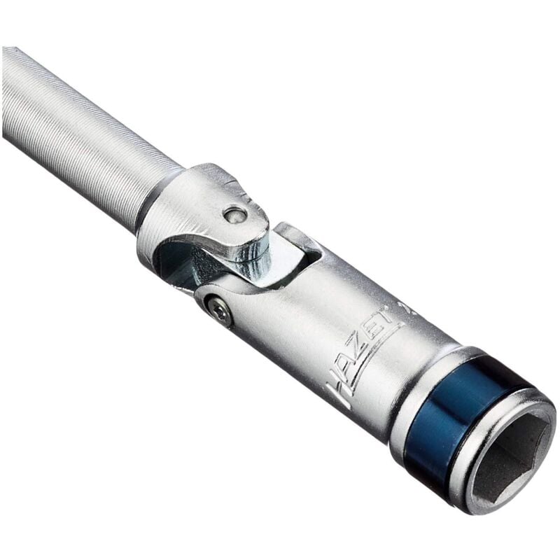 foto del prodotto hazet 2530 chiave a bussola per candelette ad incandescenza, argento, attacco quadro, cavo, 10 mm 3 8 di pollice