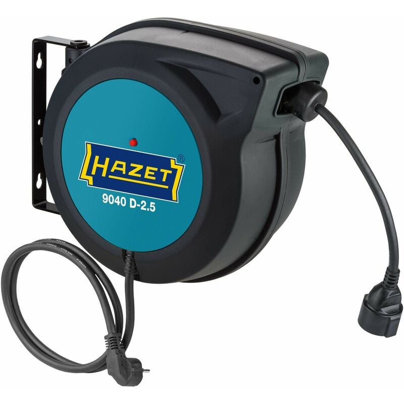 foto del prodotto hazet alargo enrollador de cable el ctrico 9040 d 2.5