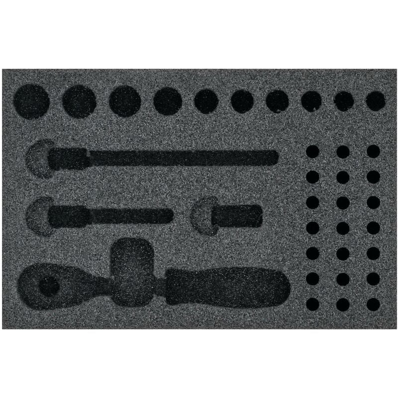 foto del prodotto hazet alloggiamento in espanso morbido bicomponente 163 253l l x p 172 mm x 114 mm