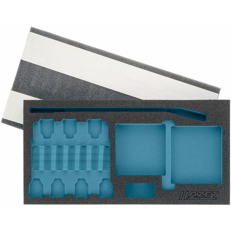 foto del prodotto hazet alloggiamento in espanso morbido bicomponente 163 256l l x p 342 mm x 172 mm