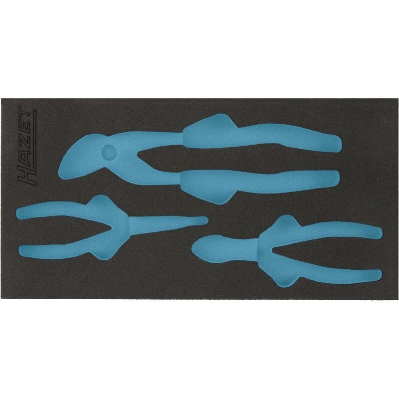 foto del prodotto hazet alloggiamento in espanso morbido bicomponente 163 269l l x p 342 mm x 172 mm