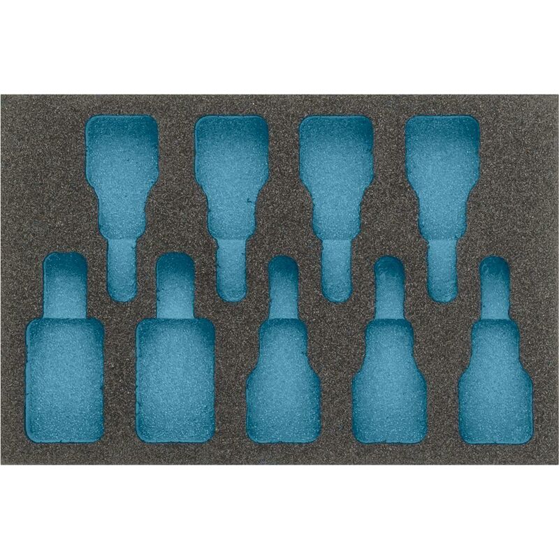 foto del prodotto hazet alloggiamento in espanso morbido bicomponente 163 271l l x p 172 mm x 114 mm
