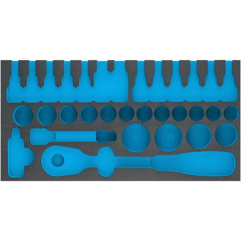 foto del prodotto hazet alloggiamento in espanso morbido bicomponente 163 272l l x p 342 mm x 172 mm