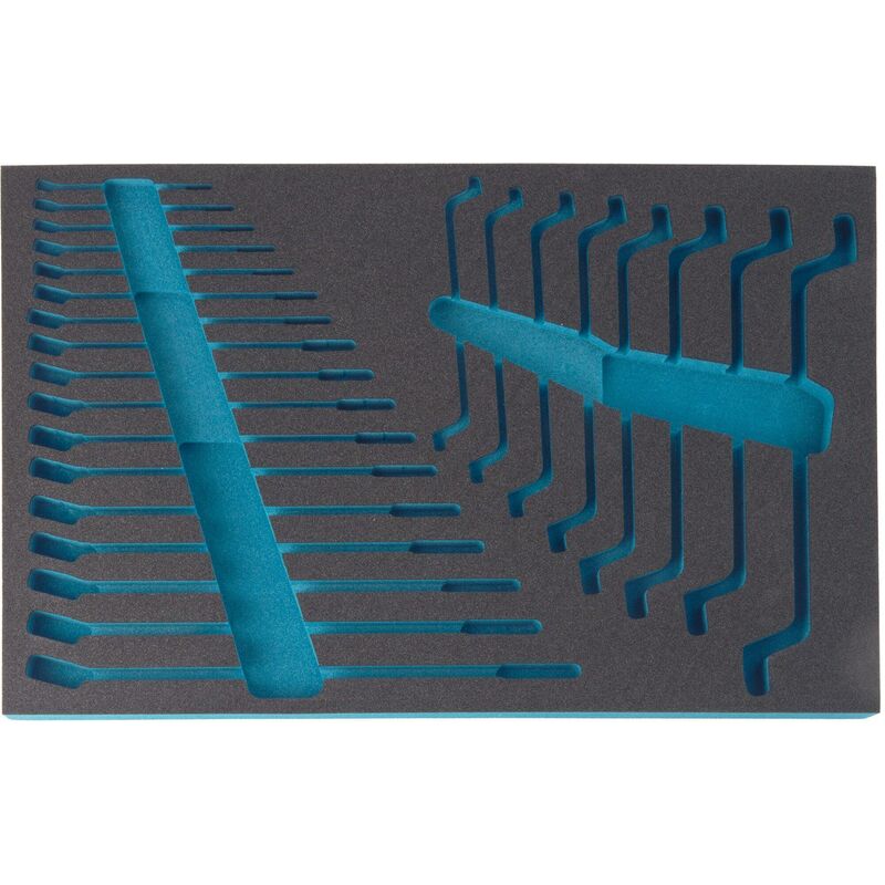 foto del prodotto hazet alloggiamento in espanso morbido bicomponente 163 30l l x p 519 mm x 342 mm