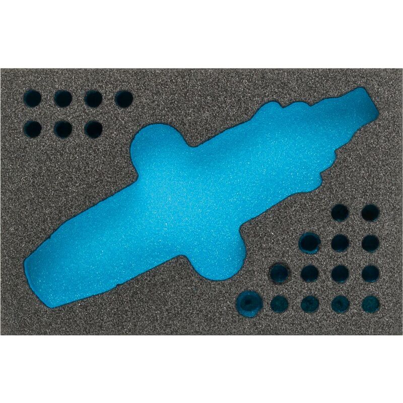 foto del prodotto hazet alloggiamento in espanso morbido bicomponente 163 333l l x p 172 mm x 114 mm