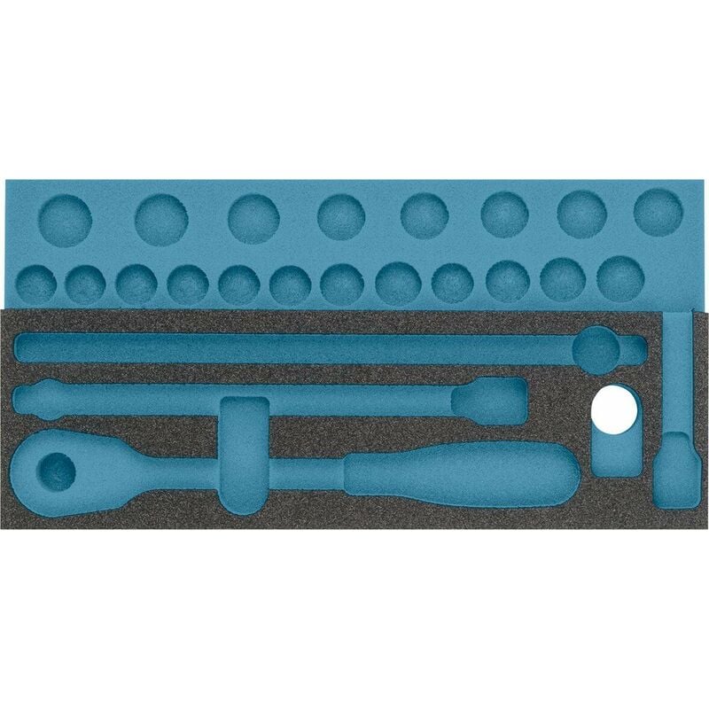 foto del prodotto hazet alloggiamento in espanso morbido bicomponente 163 342l l x p 342 mm x 172 mm
