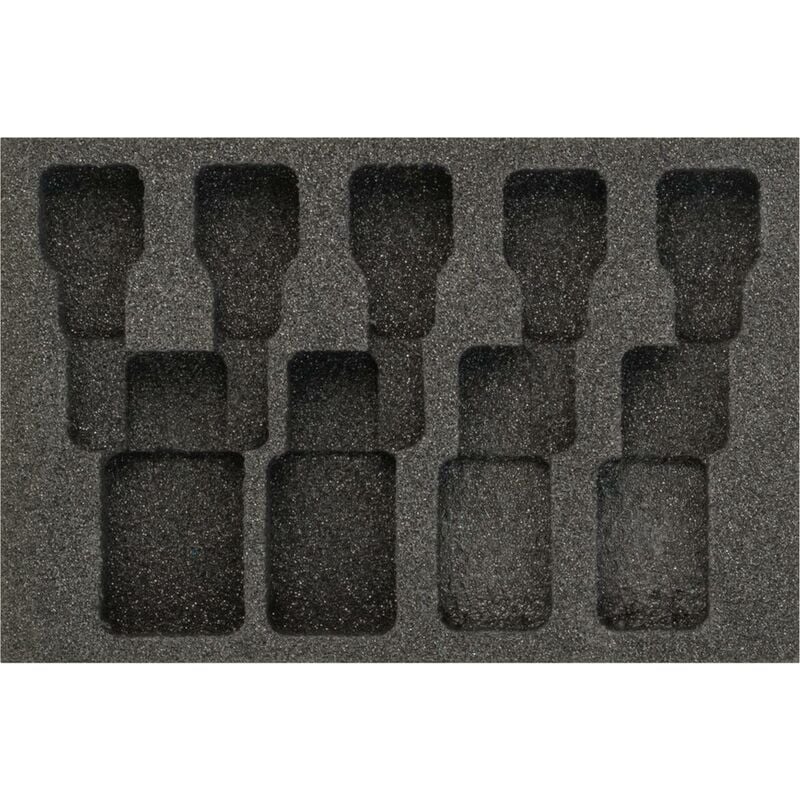 foto del prodotto hazet alloggiamento in espanso morbido bicomponente 163 361l l x p 172 mm x 114 mm