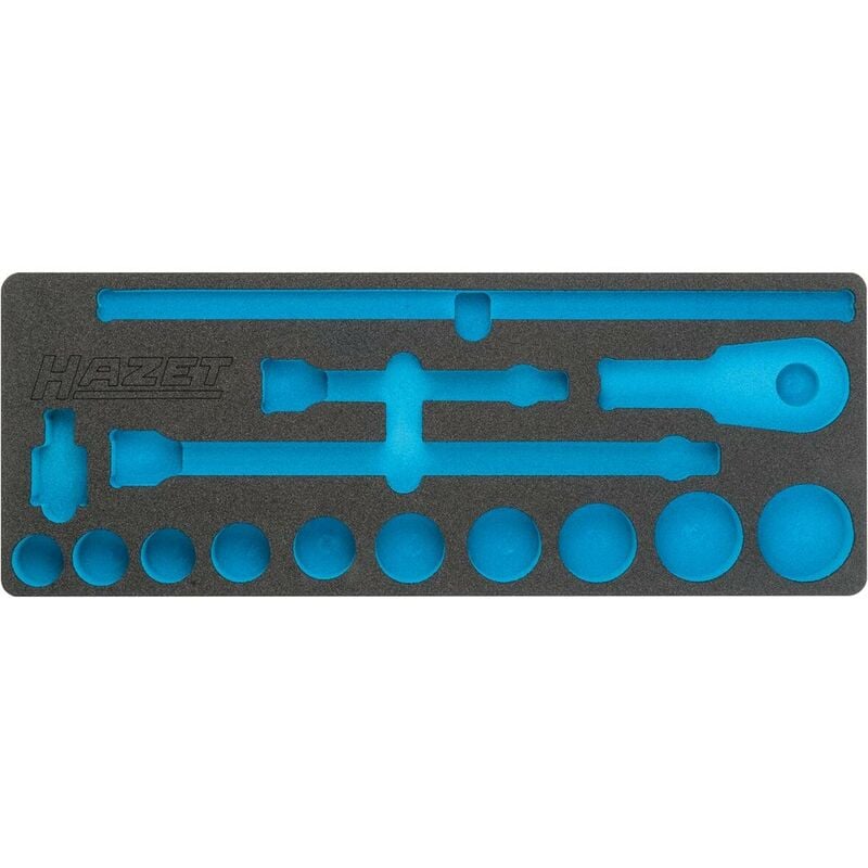 foto del prodotto hazet alloggiamento in espanso morbido bicomponente 163 396l l x p 570 mm x 220 mm