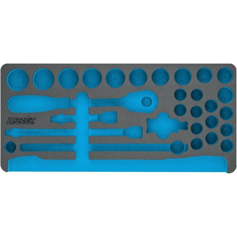 foto del prodotto hazet alloggiamento in espanso morbido bicomponente 163 404l l x p 435 mm x 205 mm