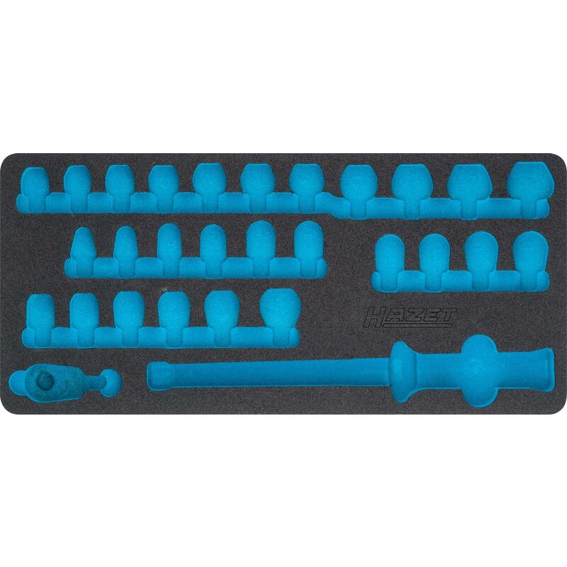 foto del prodotto hazet alloggiamento in espanso morbido bicomponente 163 420l l x p 435 mm x 205 mm