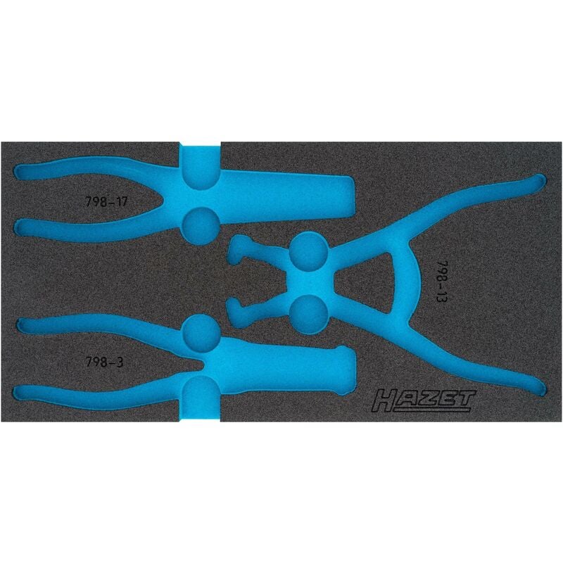 foto del prodotto hazet alloggiamento in espanso morbido bicomponente 163 425l l x p 342 mm x 172 mm